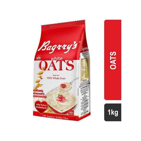 Bagrry's 100% Whole Grain White Oats